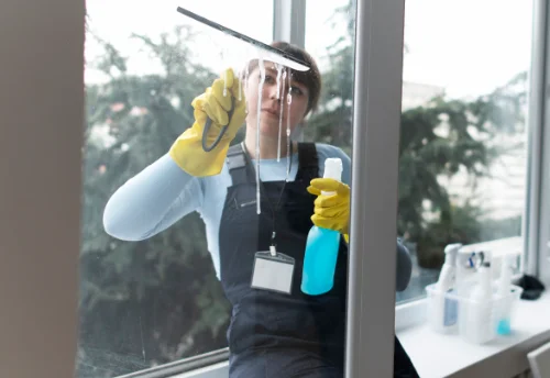 Nettoyage de vitres intérieures et extérieures à Vairé